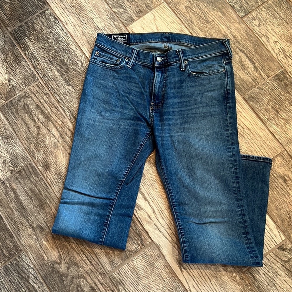 Abercrombie Men’s Kilby Stretch Boot Cut Jeans